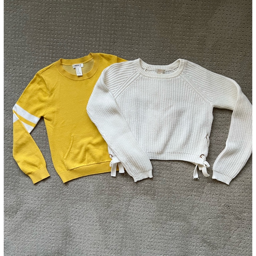 Girl’s 2 Forever 21 sweaters size 5/6